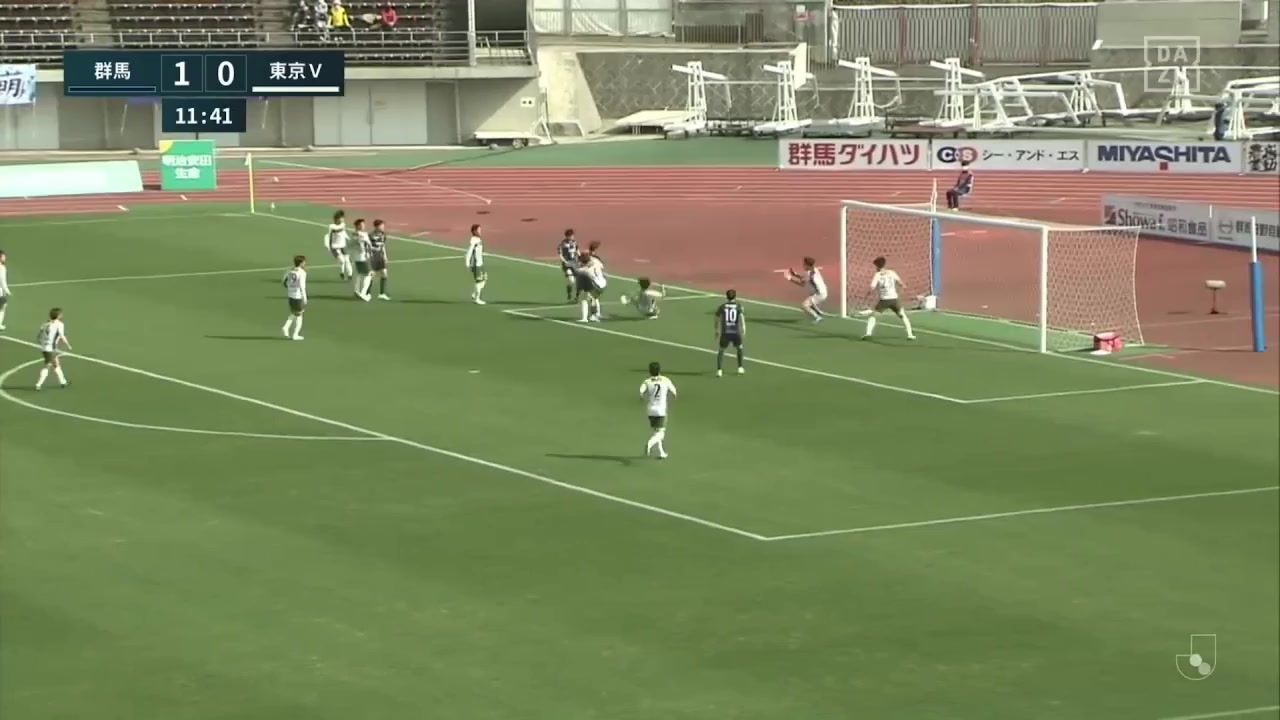 JPN D2 Thespa Kusatsu Vs Tokyo Verdy 11 ทำประตู  ประตู, ทำคะแนน 1:0