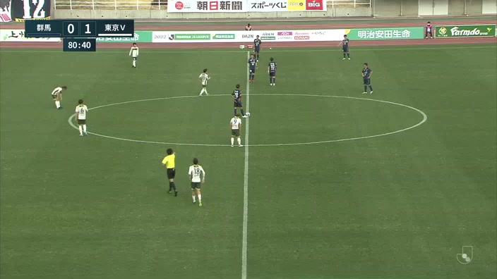 JPN D2 Thespa Kusatsu Vs Tokyo Verdy 81 ทำประตู Rihito Yamamoto ประตู, ทำคะแนน 0:1