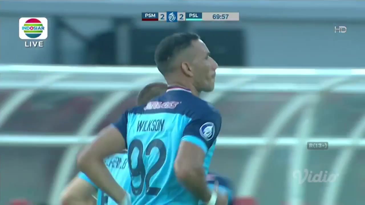 IDN ISL PSM Makassar Vs Persela Lamongan Mochammad Zaenuri Goal in 71 min, Score 2:2