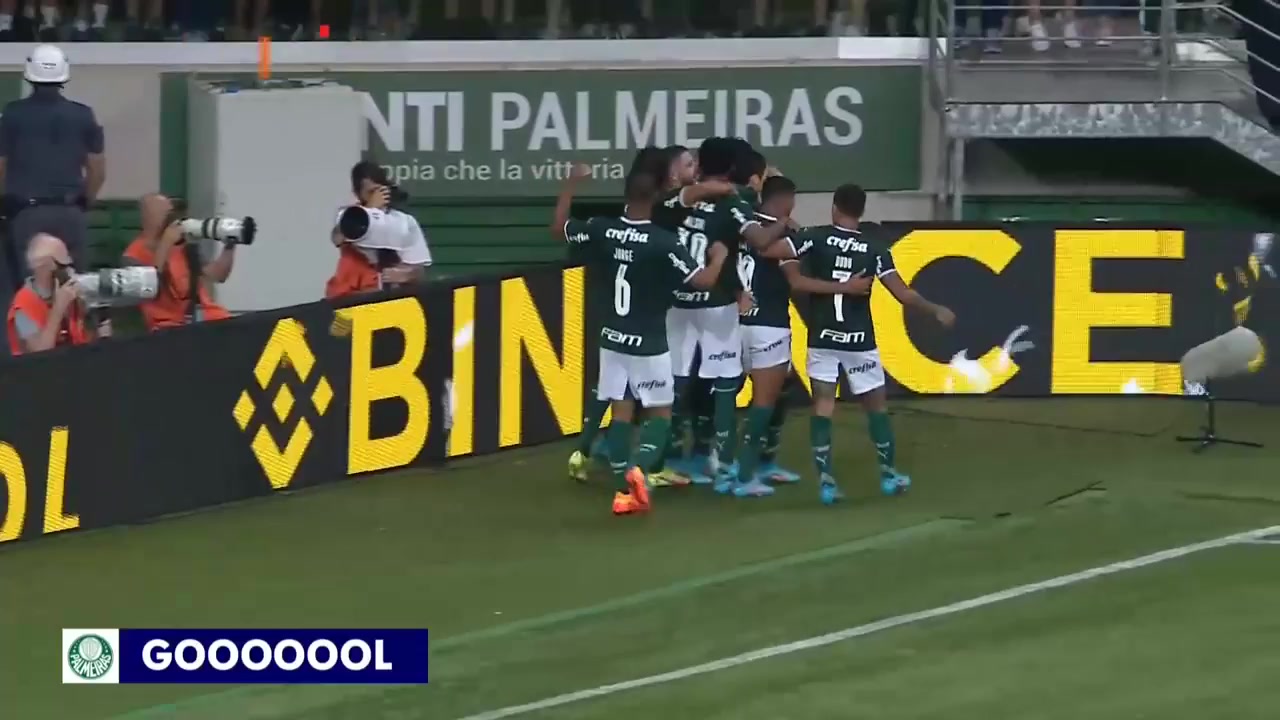 178 Palmeiras Vs Santos 45+ skor gol , skor 1:0