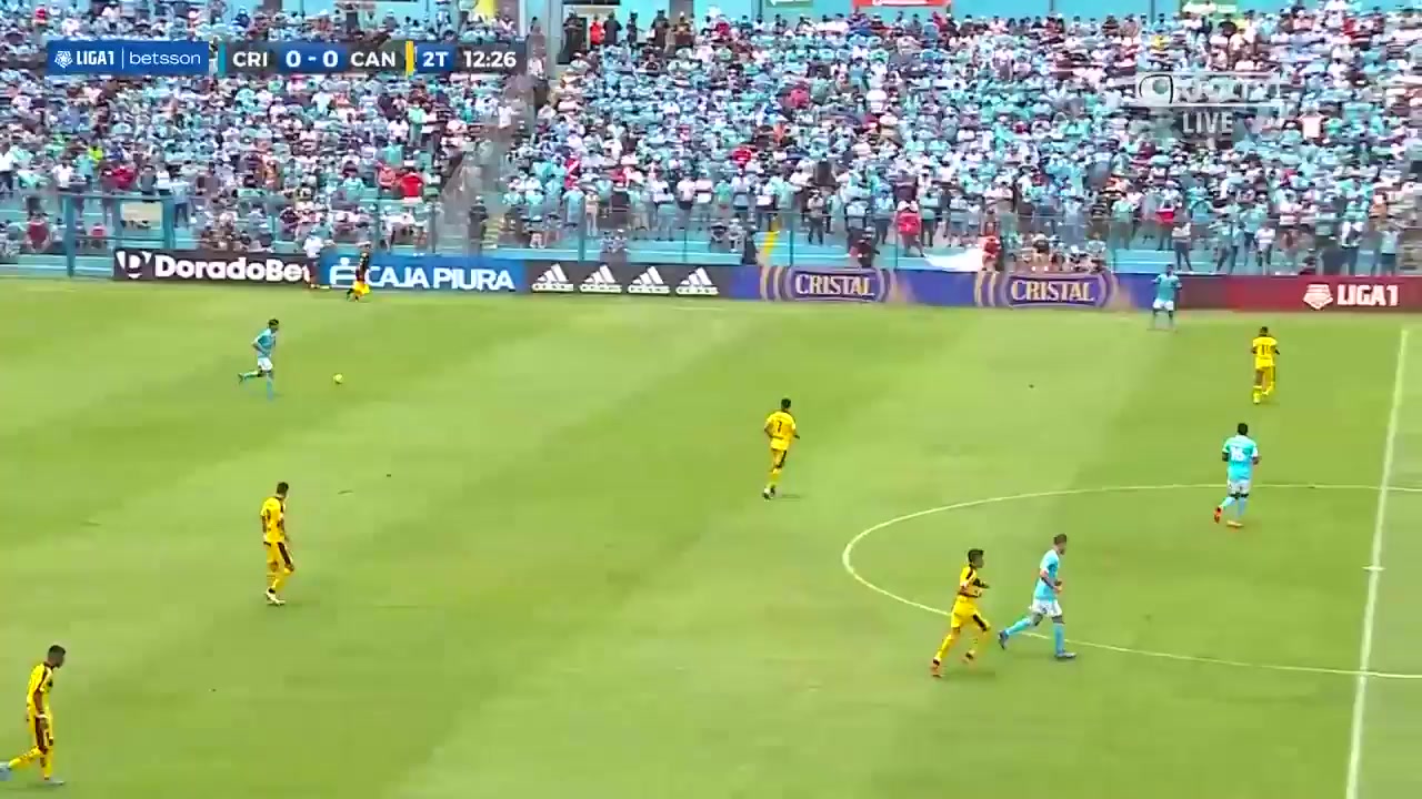 PER D1 Sporting Cristal Vs Academia Deportiva Cantolao 58 phút Percy LizaVào, ghi bàn 1:0