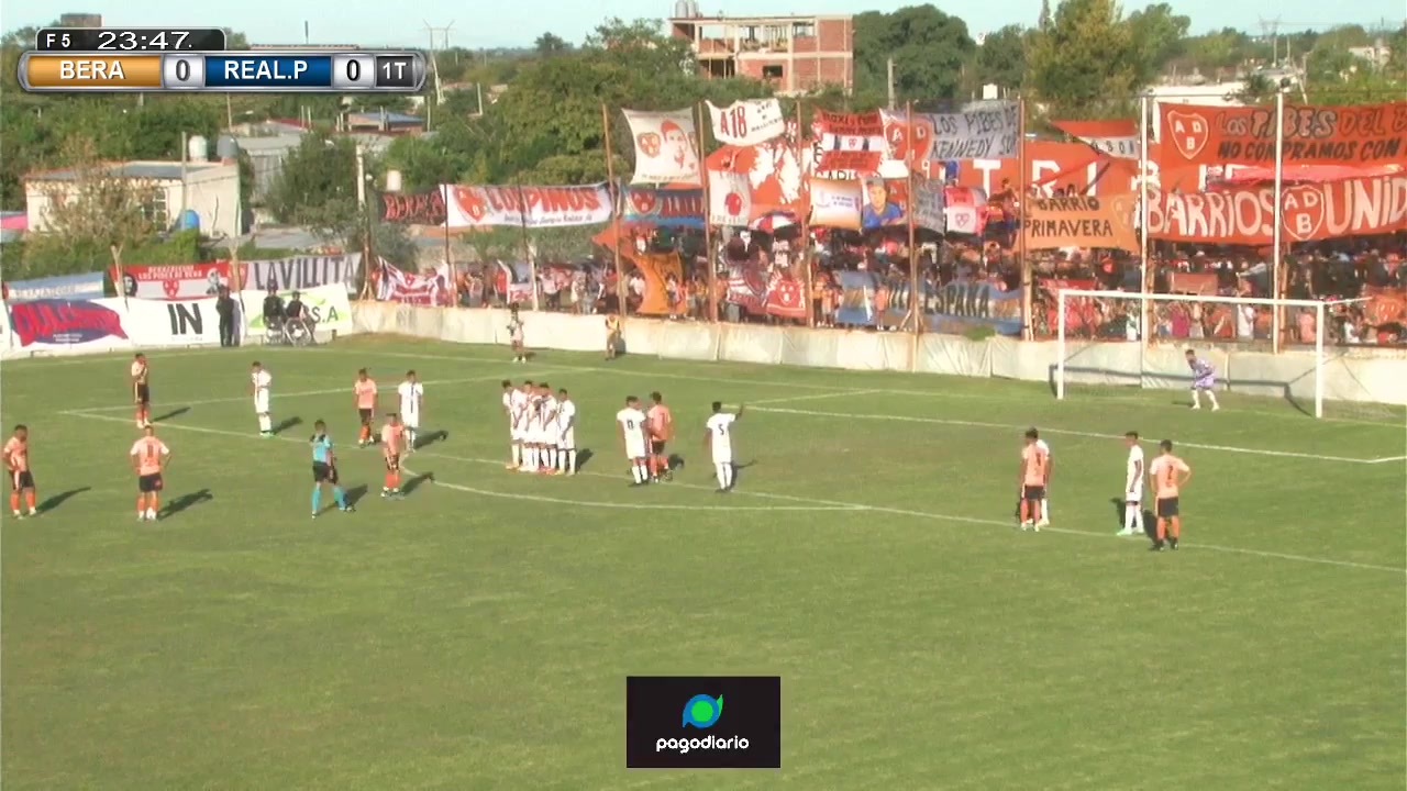 ACT  M Berazategui Vs Real Pilar 24 phút Vào, ghi bàn 1:0