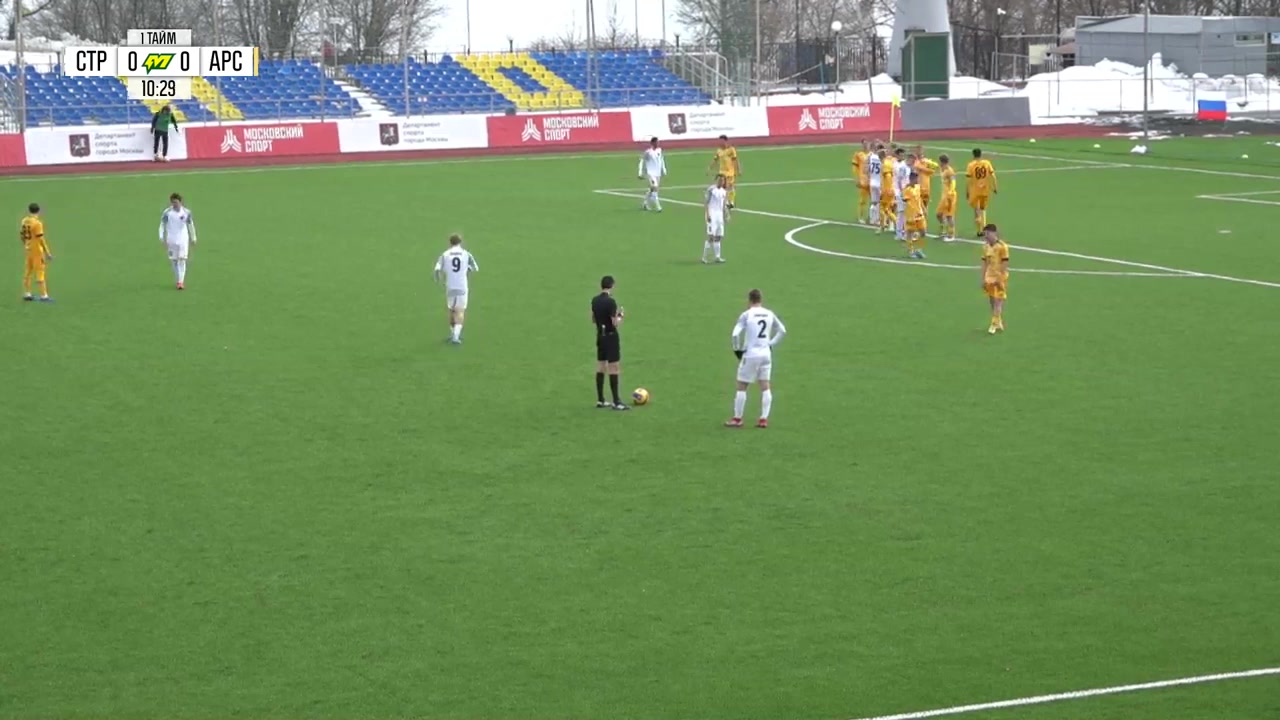 RUS YthC Strogino Youth Vs Arsenal Tula Youth 11 phút Vào, ghi bàn 1:0