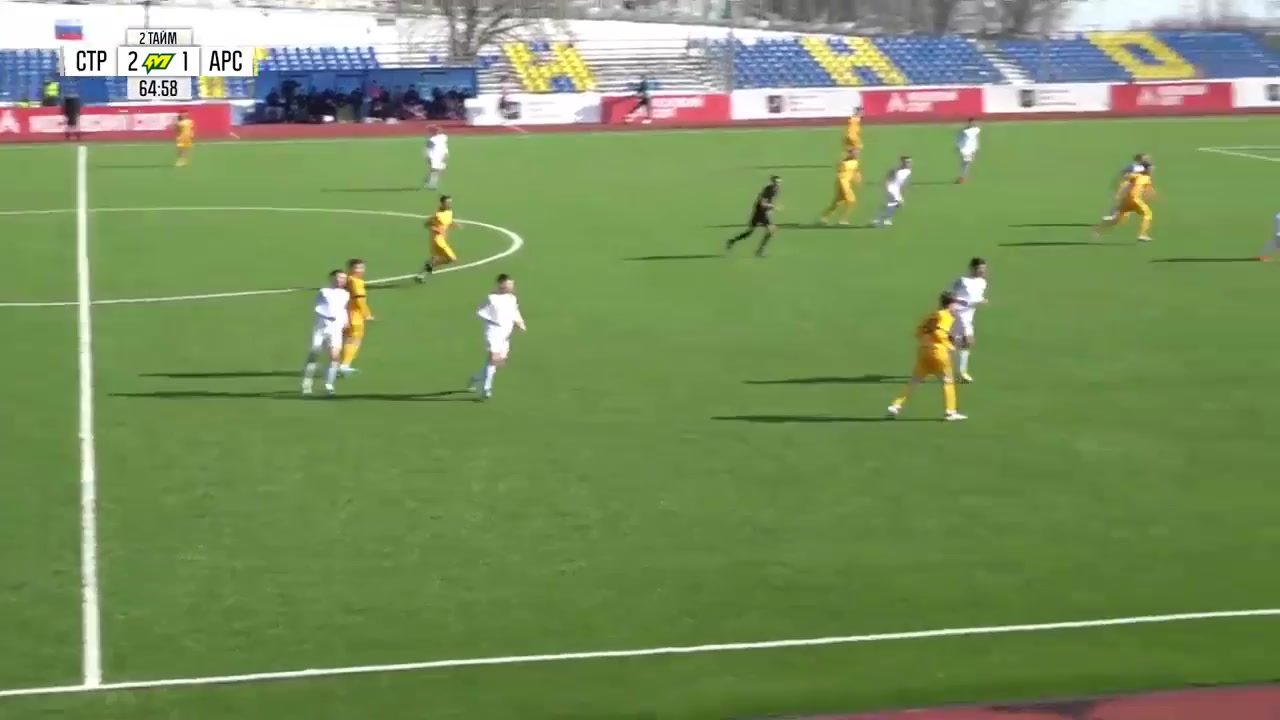 RUS YthC Strogino Youth Vs Arsenal Tula Youth 66 phút Vào, ghi bàn 2:2