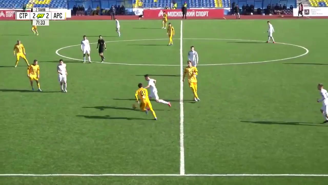 RUS YthC Strogino Youth Vs Arsenal Tula Youth 73 phút Vào, ghi bàn 3:2