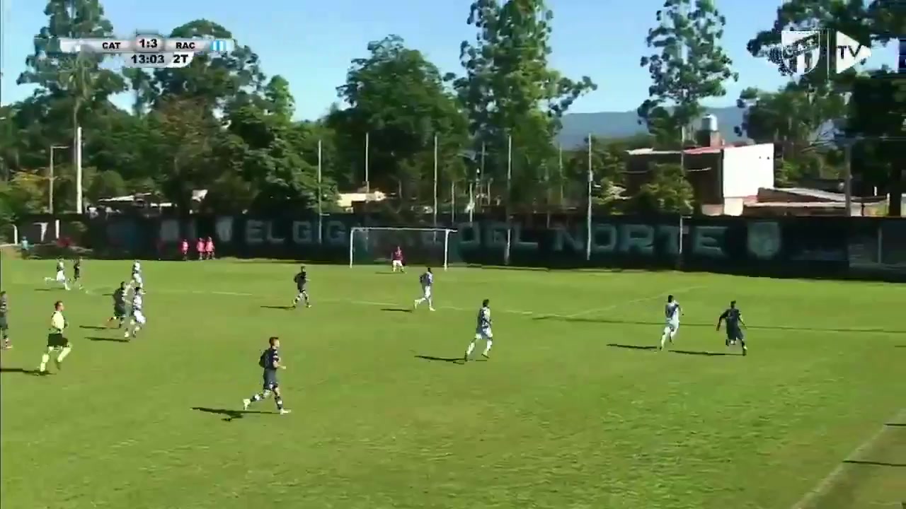 AR L（R） Atletico Tucuman Reserve Vs Racing Club Reserves  Goal in 58 min, Score 1:4