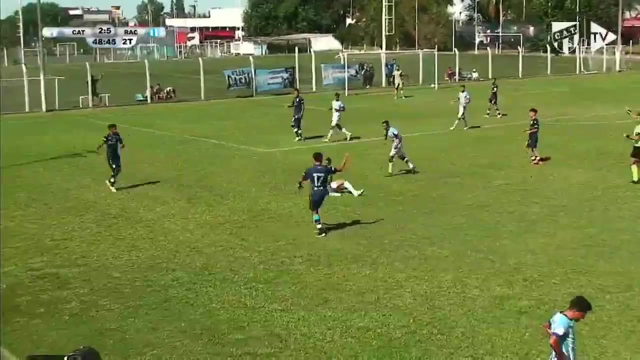 AR L（R） Atletico Tucuman Reserve Vs Racing Club Reserves  Goal in 94 min, Score 2:6