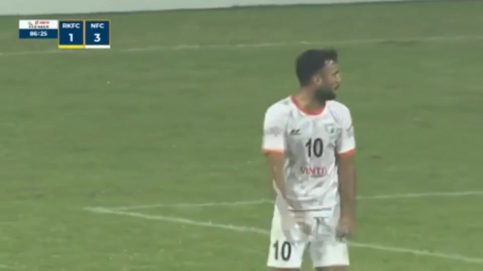 IND D1 Real Kashmir Vs Neroca FC 87 phút Vào, ghi bàn 2:3