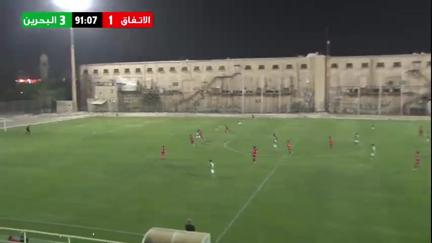 BHR D Al-Ittifaq Vs Bahrain SC  Goal in 93 min, Score 1:4