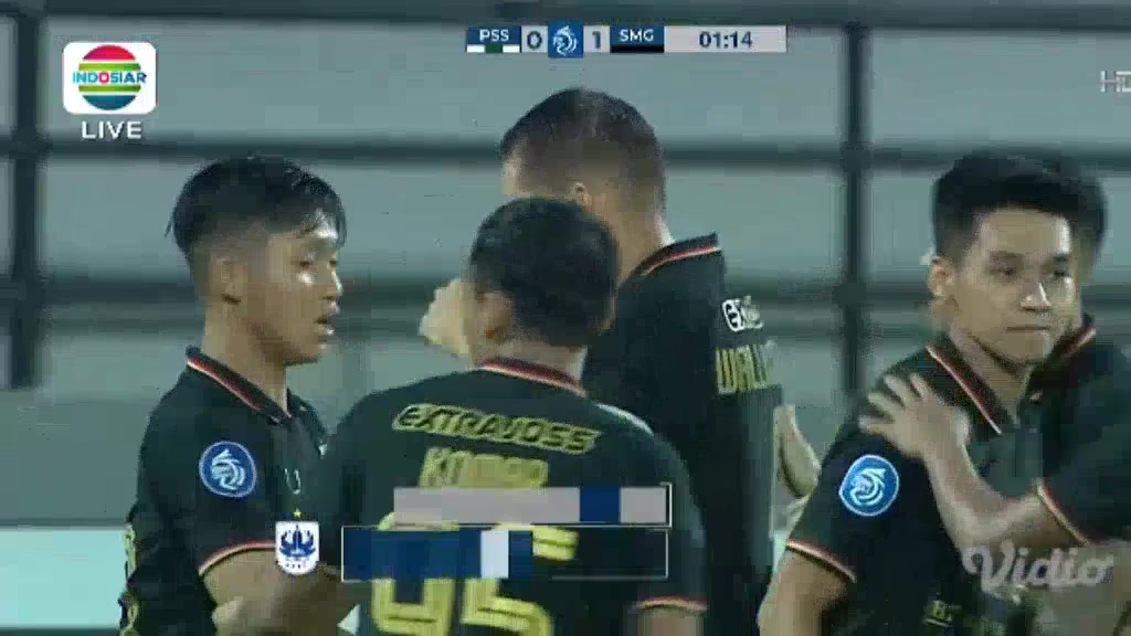 IDN ISL PSS Sleman Vs PSIS Semarang 1 ทำประตู Wallace Costa Alves ประตู, ทำคะแนน 0:1