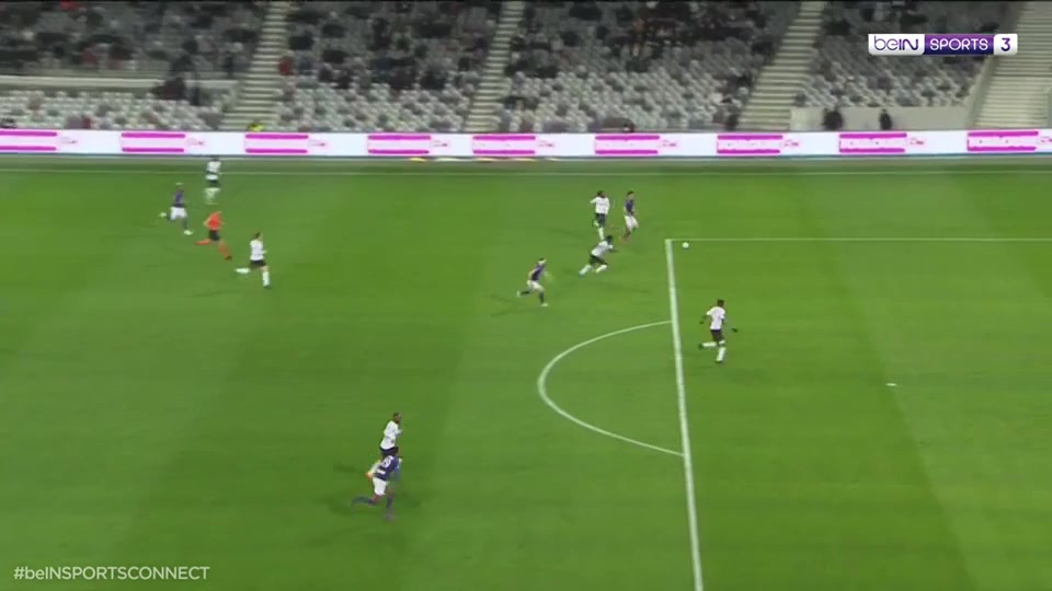 FRA D2 Toulouse Vs Amiens Rhys Healey Goal in 10 min, Score 1:0