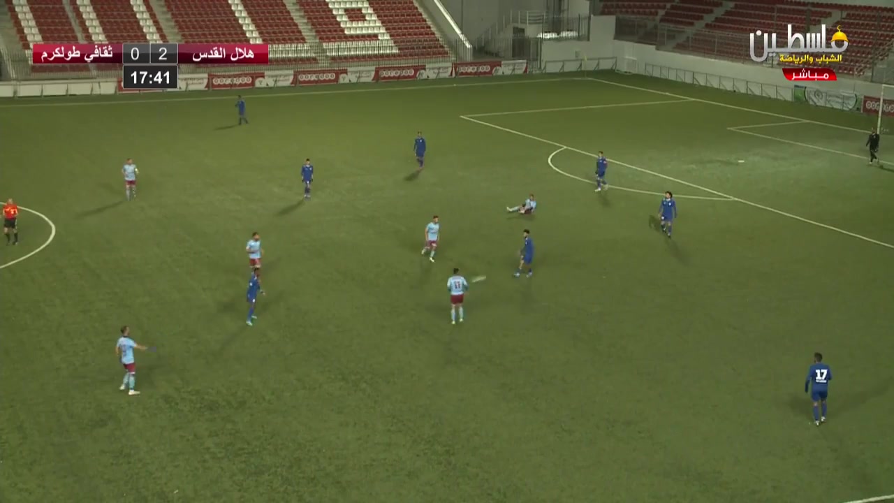 PALL Hilal AL Quds Vs Thagafi Tulkarem  Goal in 18 min, Score 3:0