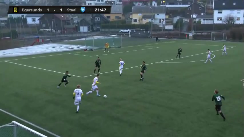 INT CF Egersunds IK Vs Staal Jorpeland 22 phút Vào, ghi bàn 2:1