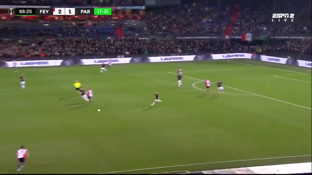 UEFA ECL Feyenoord Vs Partizan Belgrade 89 phút Vào, ghi bàn 3:1