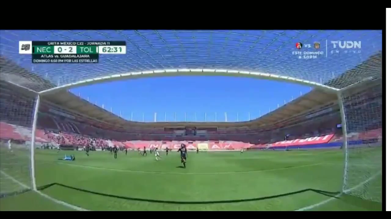 Mex MFW Club Necaxa (w) Vs Toluca (w) 65 ทำประตู  ประตู, ทำคะแนน 1:2