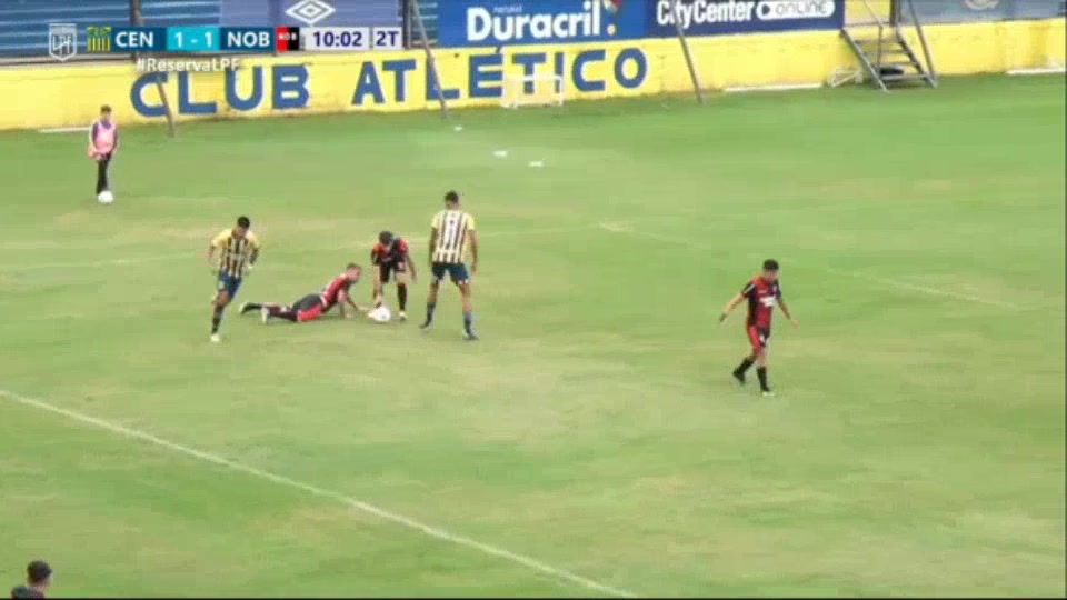 AR L（R） Rosario Central Reserves Vs Newell's Reserves  Goal in 57 min, Score 2:1