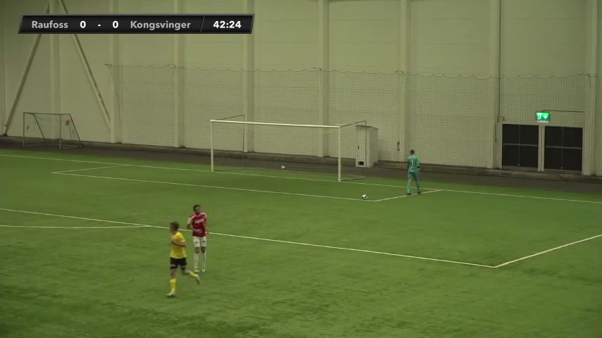 INT CF Raufoss Vs Kongsvinger 43 phút Vào, ghi bàn 1:0