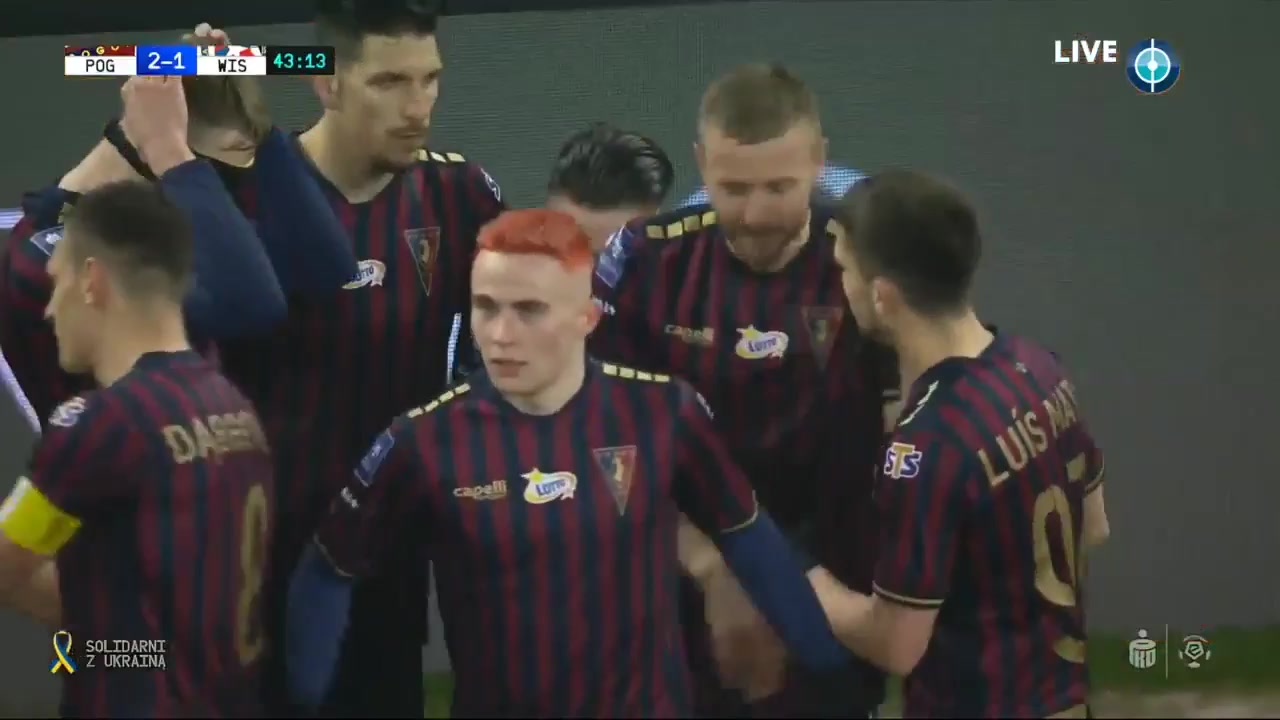 6 Pogon Szczecin Vs Wisla Krakow 42 skor gol , skor 2:1