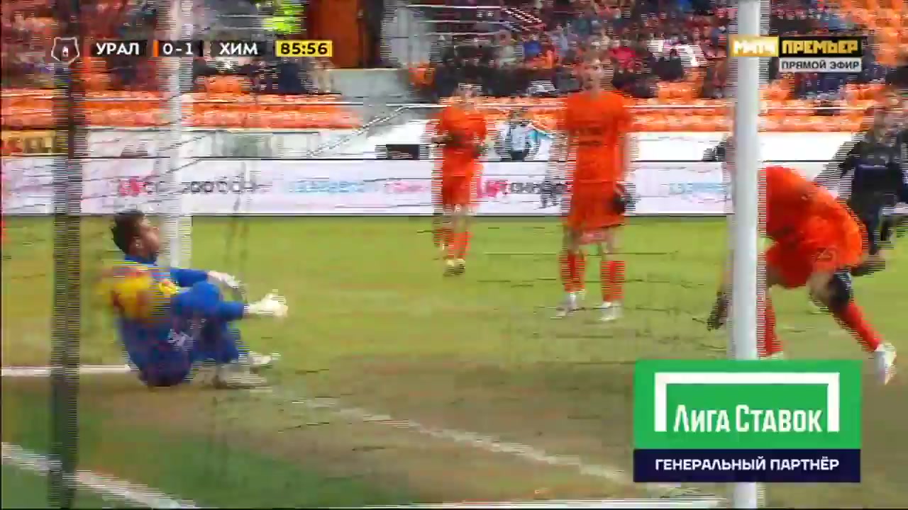 10 Ural Sverdlovsk Oblast Vs Khimki 86 skor gol Ivan Kuzmichev, skor 0:1