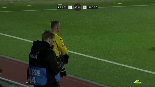 DEN D1 Fremad Amager Vs Hobro 90 ทำประตู  ประตู, ทำคะแนน 1:1