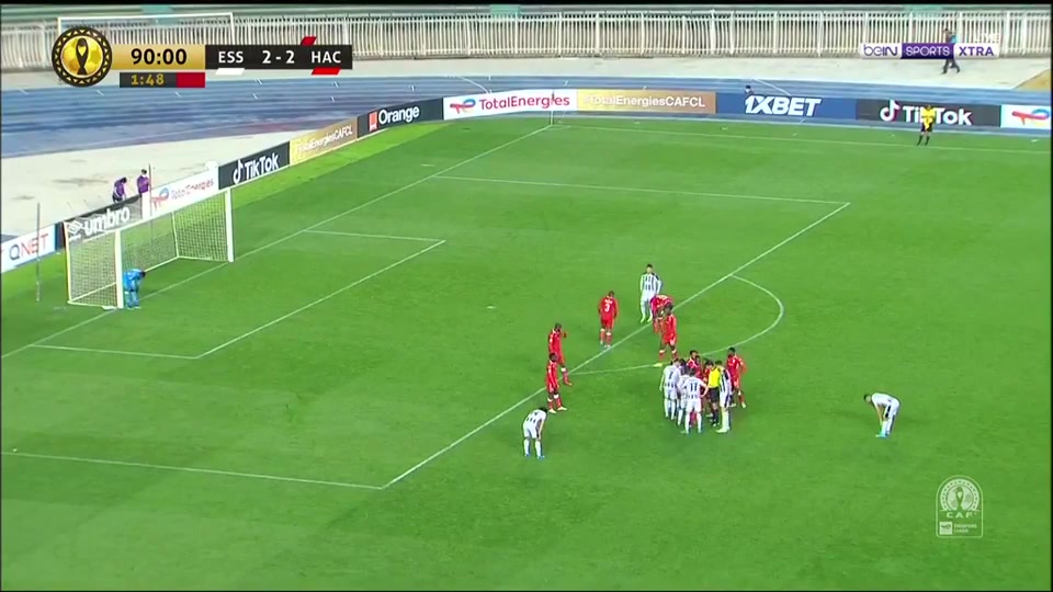 CAF CL ES Setif Vs Horoya AC 94 ทำประตู  ประตู, ทำคะแนน 3:2