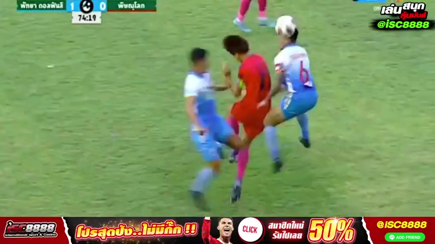 THA L3 Pattaya Discovery United FC Vs Phitsanulok FC 76 phút Vào, ghi bàn 2:0