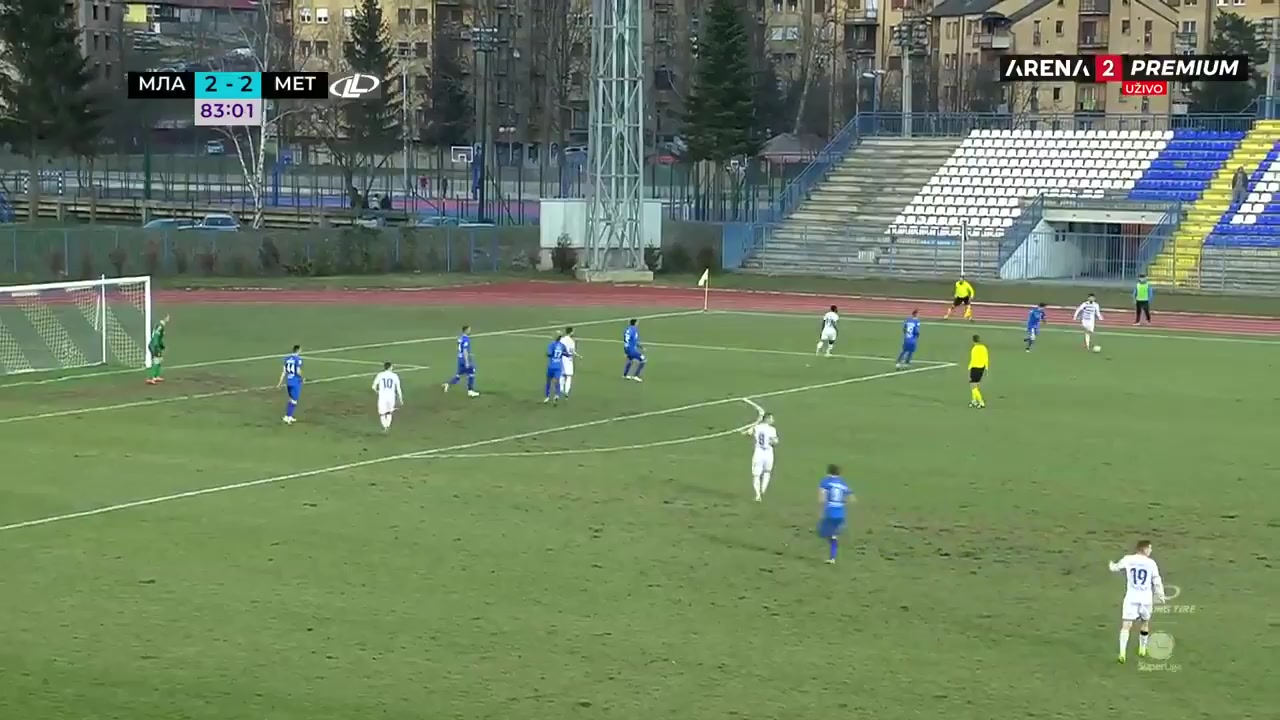 SER D1 Mladost Lucani Vs Metalac Gornji Milanovac 92 phút Ilija MilicevicVào, ghi bàn 3:2