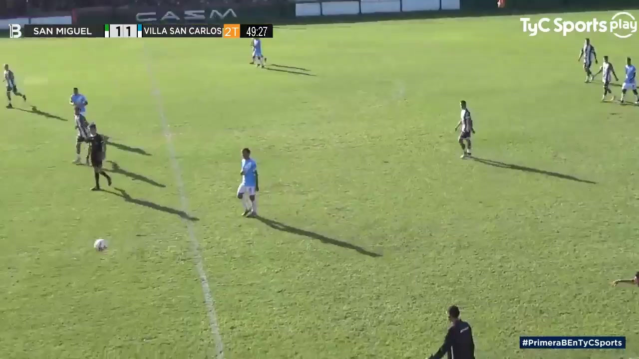 917 CA San Miguel Vs Villa San Carlos 95 skor gol , skor 2:1