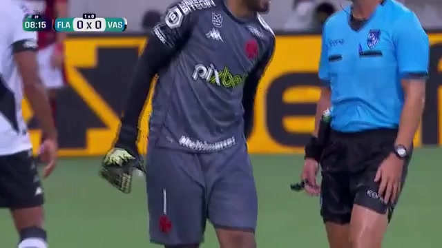 BRA RJ Flamengo Vs Vasco da Gama Willian Souza Arao da Silva Goal in 55 min, Score 1:0