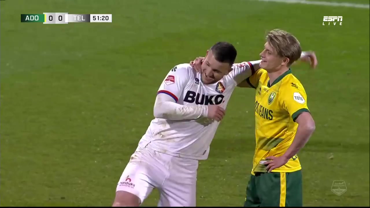 17 ADO Den Haag Vs SC Telstar 53 skor gol , skor 1:0