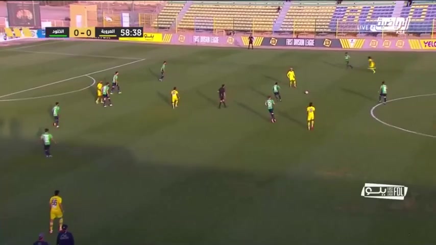 KSA D1 Al-Orubah Vs Al Kholood Aboubacar Diarra Goal in 60 min, Score 1:0