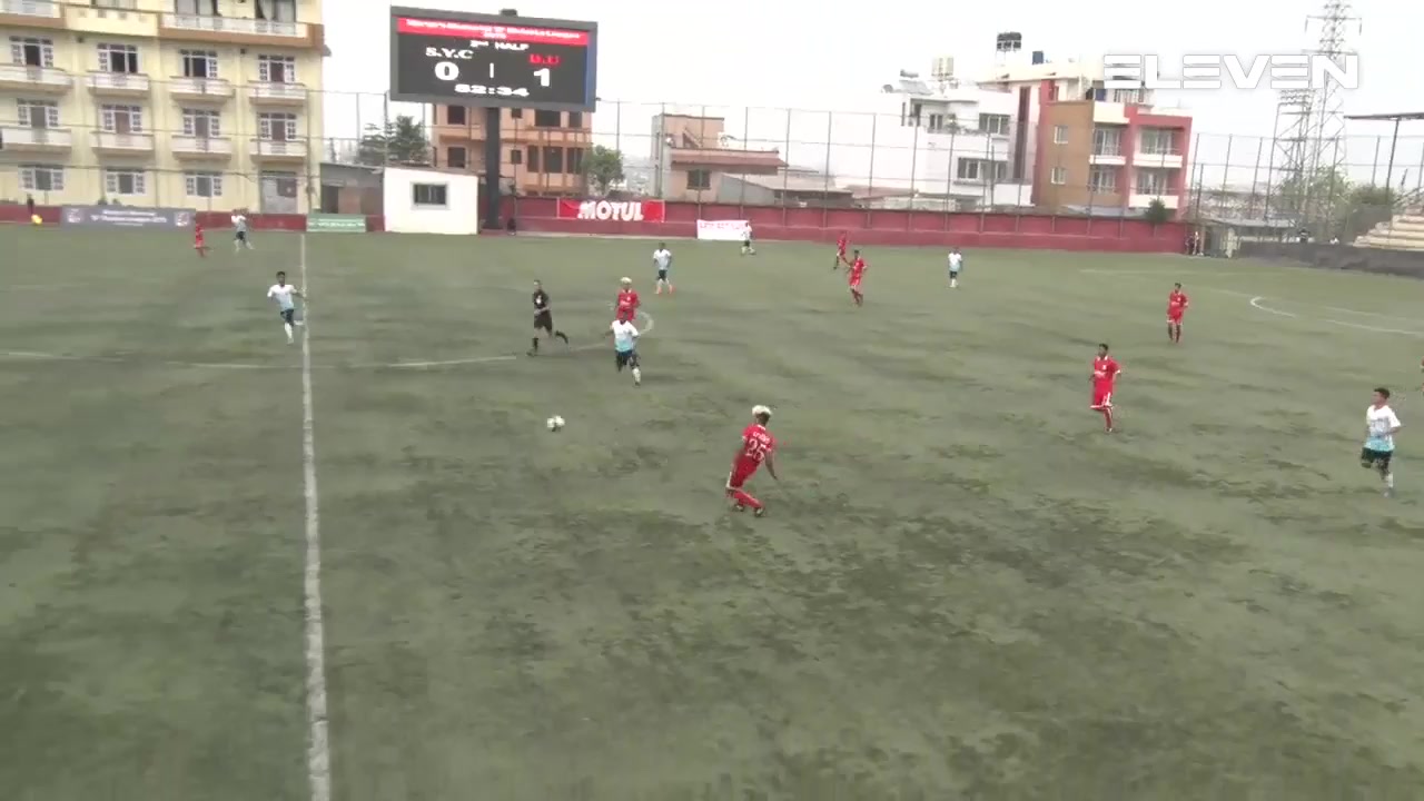 Nepal B Saraswoti Youth Club Vs Birgunj United Club  Goal in 54 min, Score 0:2