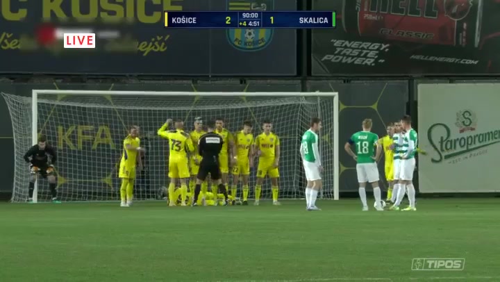 SVK D2 FK Kosice Vs MFK Skalica  Goal in 96 min, Score 2:2