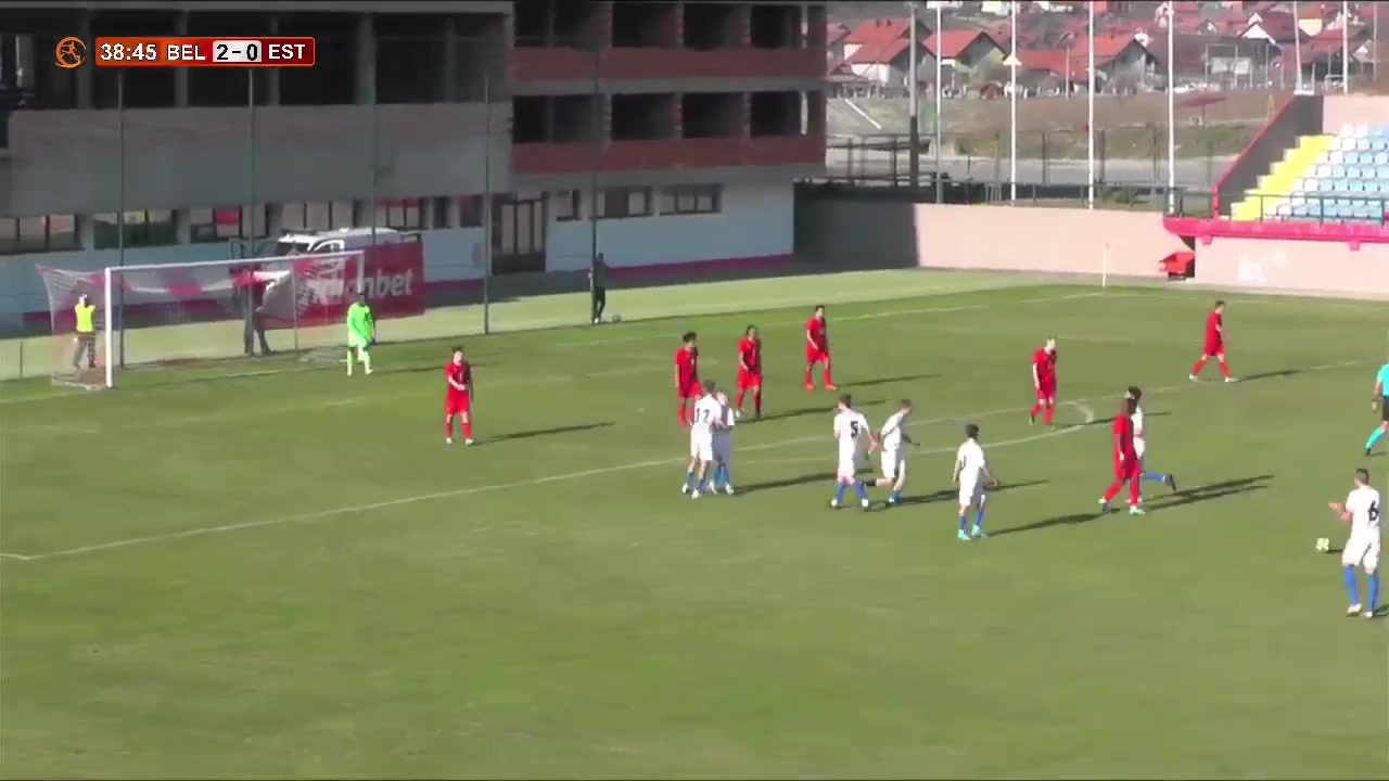 UEFA U17 Belgium U17 Vs Estonia U17 45 phút Vào, ghi bàn 2:1