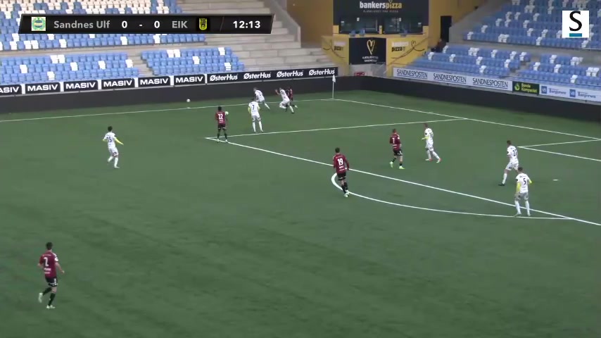 INT CF Sandnes Ulf Vs Egersunds IK 12 phút Vào, ghi bàn 1:0