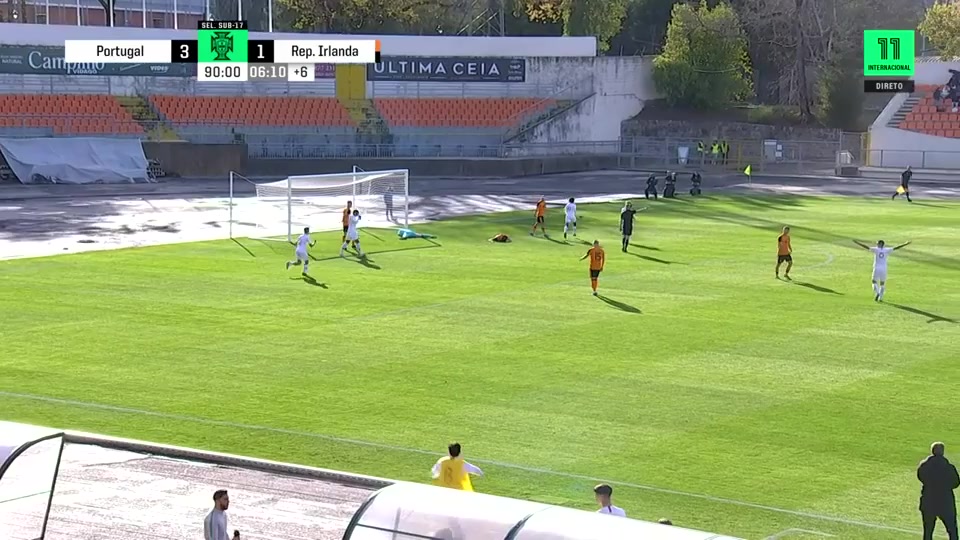 UEFA U17 Portugal U17 Vs Ireland U17  Goal in 97 min, Score 4:1