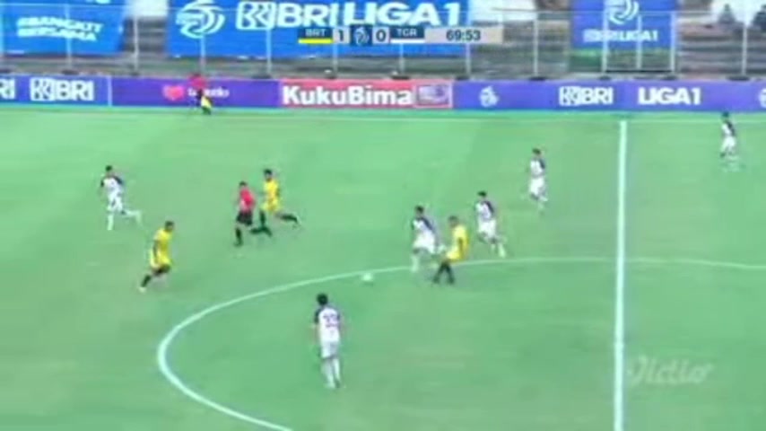 IDN ISL Barito Putera Vs Persita Tangerang Bruno Oliveira de Matos Goal in 71 min, Score 2:0