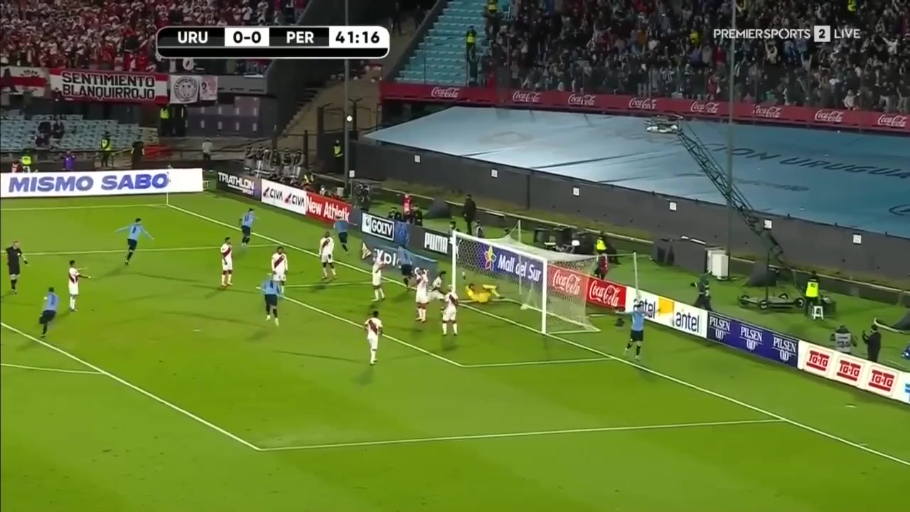 WCPSA Uruguay Vs Peru  Goal in 41 min, Score 1:0