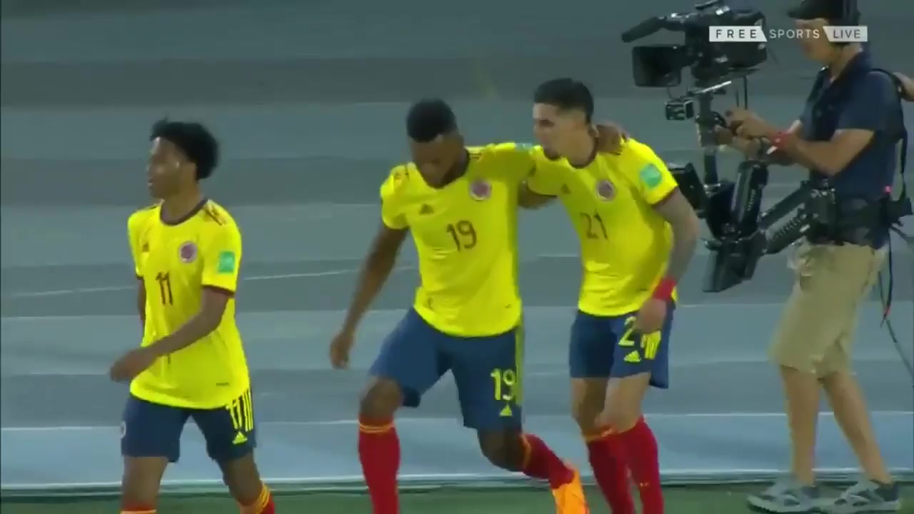 WCPSA Colombia Vs Bolivia  Goal in 72 min, Score 2:0