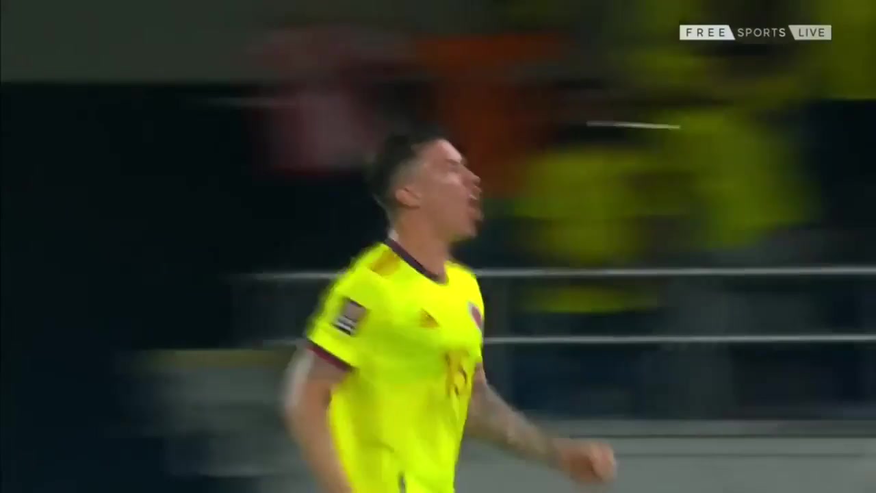 WCPSA Colombia Vs Bolivia  Goal in 90 min, Score 3:0