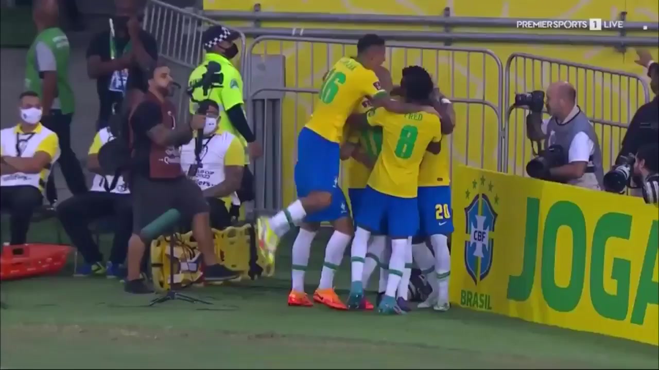 WCPSA Brazil Vs Chile  Goal in 45 min, Score 2:0