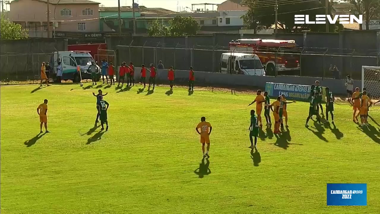 BRA DF Brasiliense Vs SE do Gama  Goal in 53 min, Score 1:0