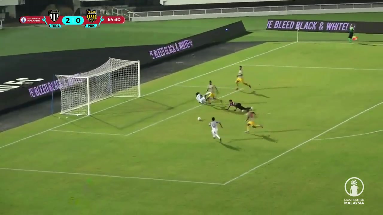 317 Terengganu B Vs Perak 64 skor gol , skor 3:0