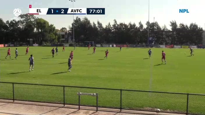 AUS VPL Eastern Lions SC Vs Avondale FC 78 phút Vào, ghi bàn 1:3