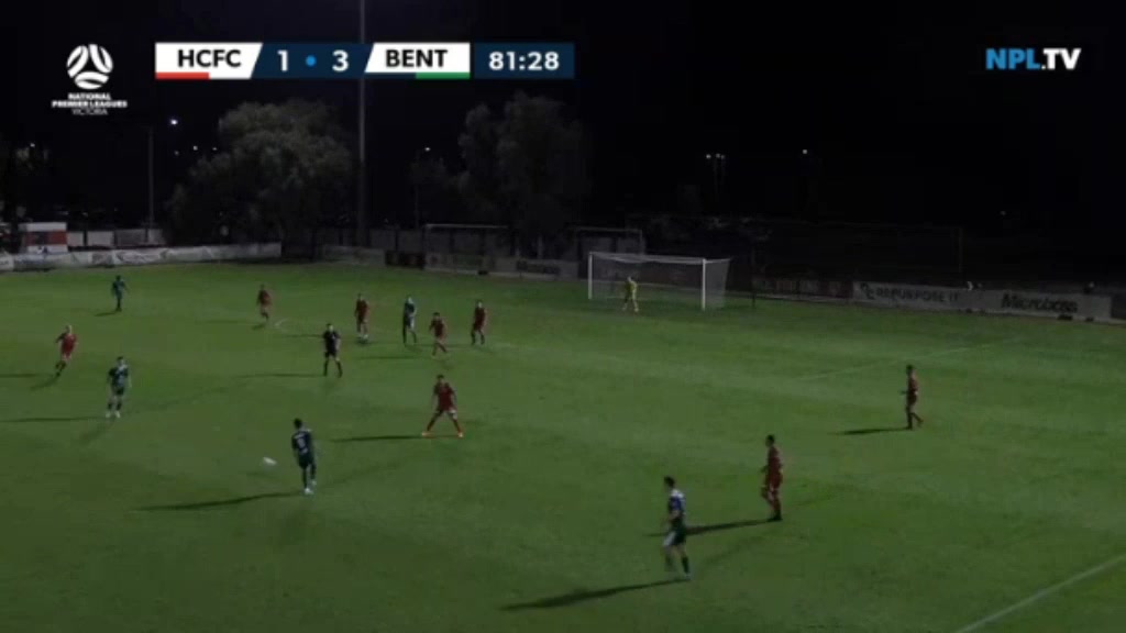 AUS VPL Hume City Vs Bentleigh greens 82 phút Vào, ghi bàn 1:4