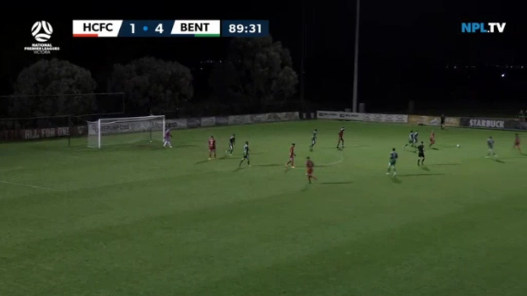 AUS VPL Hume City Vs Bentleigh greens 90 phút Vào, ghi bàn 2:4