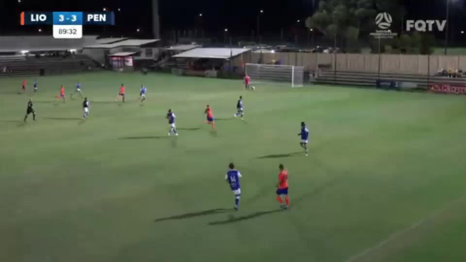 1068 Queensland Lions SC Vs Peninsula Power 92 skor gol , skor 4:3