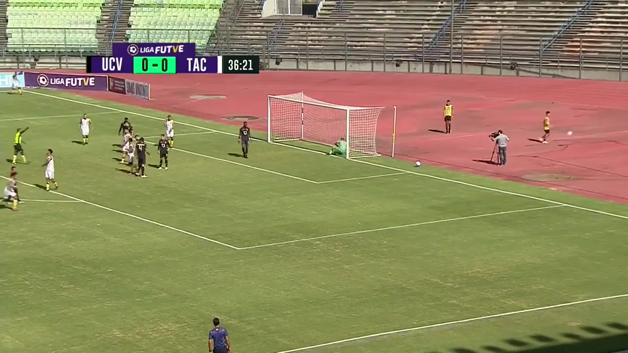 391 Universidad Central de Venezuela Vs Deportivo Tachira 36 skor gol Edisson Restrepo, skor 0:1