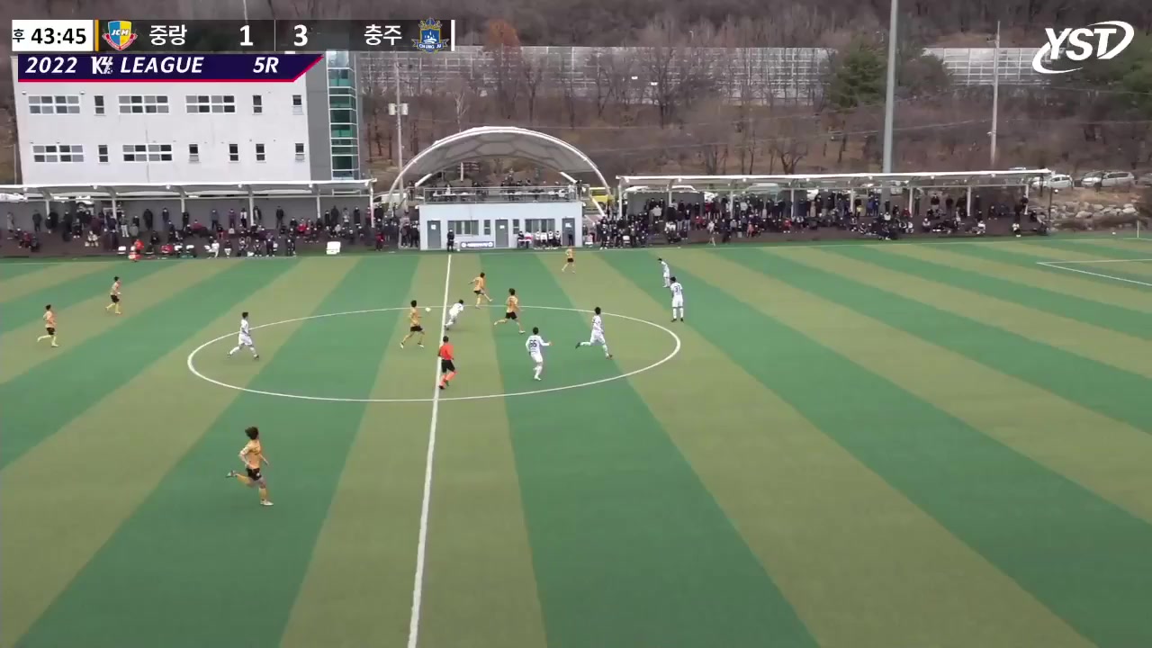 KCL 4 Jungnang Chorus Mustang FC Vs Chungju Citizen  Goal in 89 min, Score 2:3