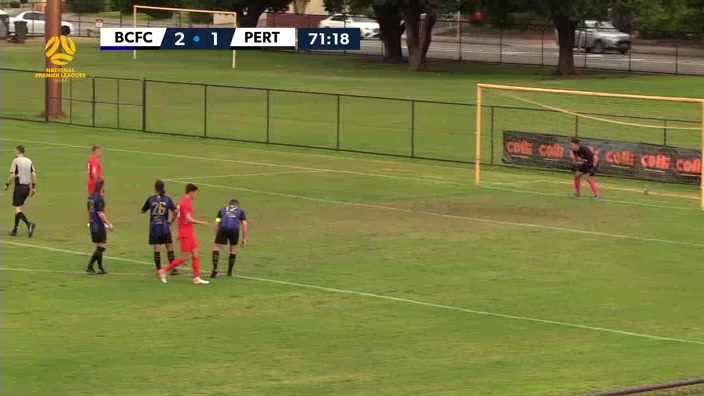 WAUS D1 Bayswater City Vs Perth RedStar  Goal in 73 min, Score 2:2